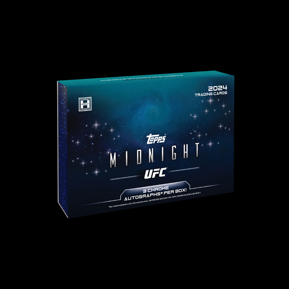 2024 Topps UFC Midnight Hobby Box (Live Rip'N'Ship)