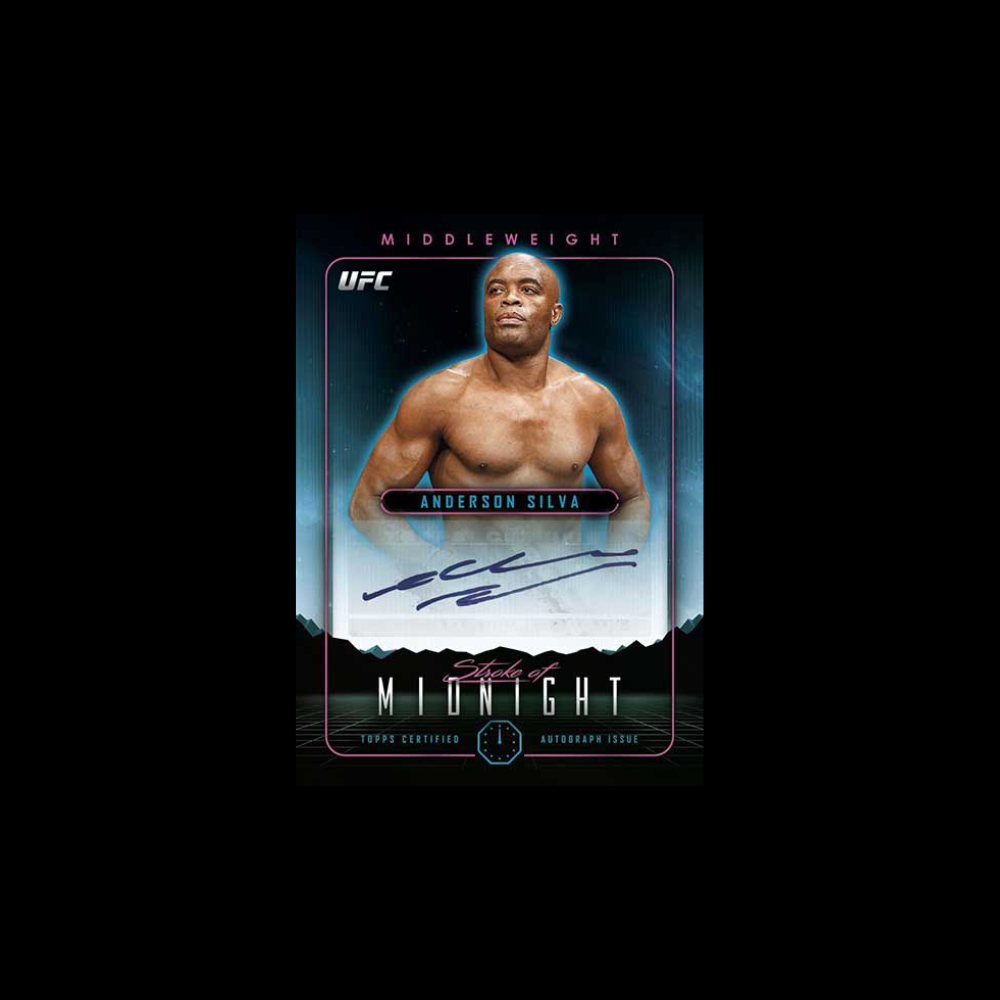 2024 Topps UFC Midnight Hobby Box (Live Rip'N'Ship)