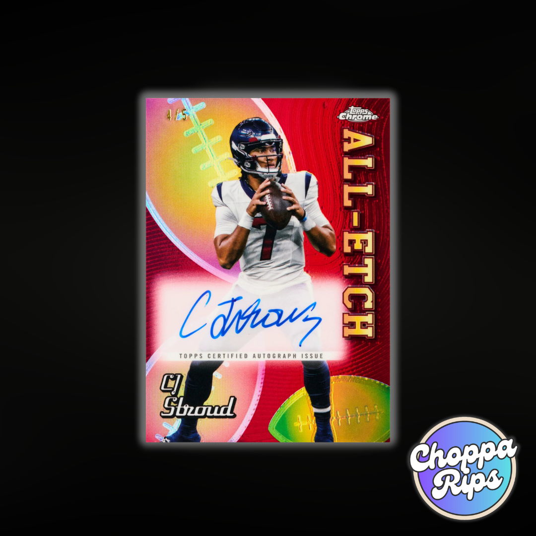 2024 Topps Chrome Football Hobby Box