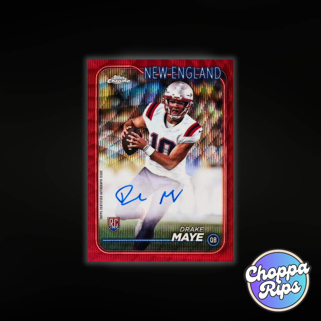 2024 Topps Chrome Football Hobby Box