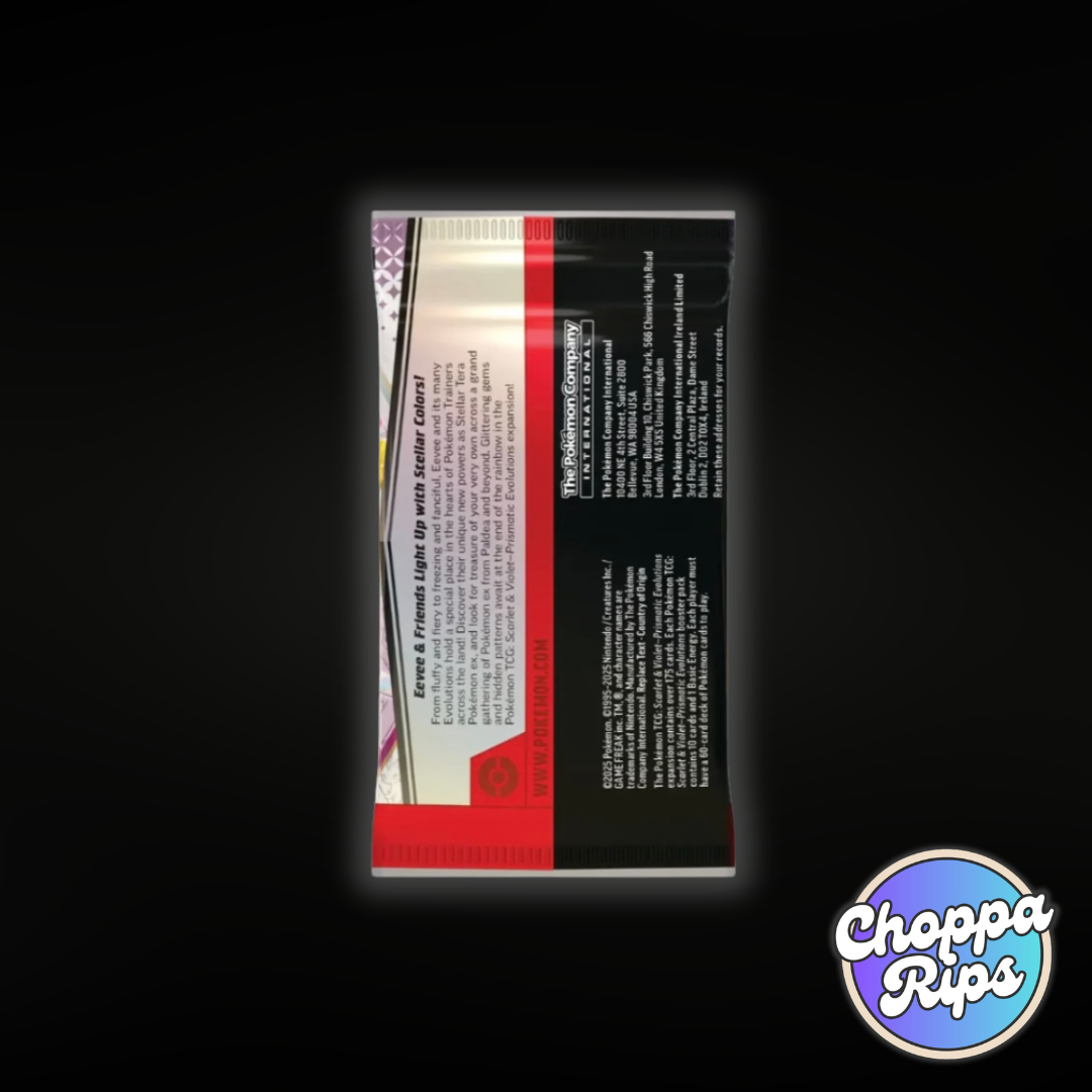Pokémon Scarlet & Violet Prismatic Evolutions Elite Trainer Box (Live Rip’N’Ship)