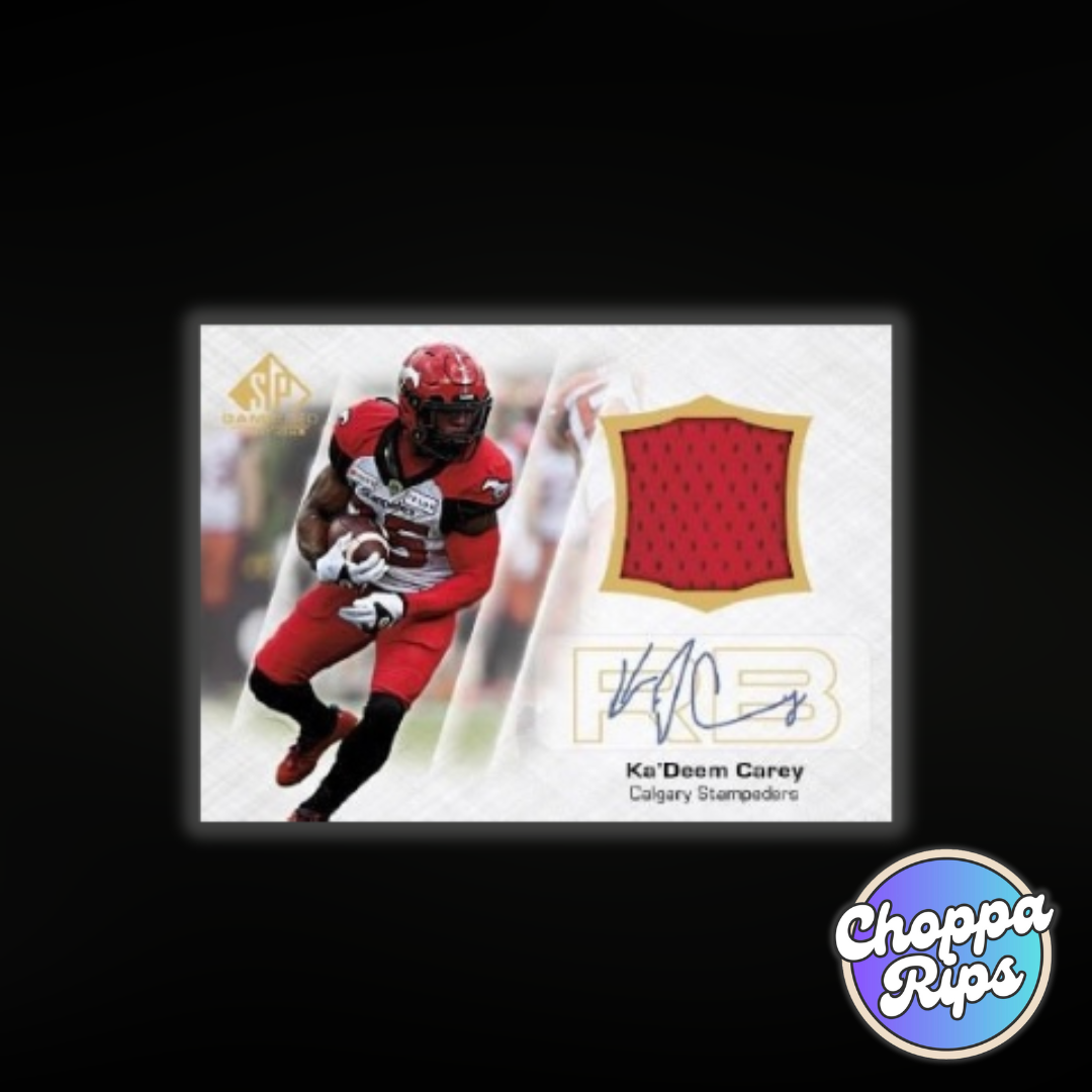 2023 CFL SP Game Used Football (Live Rip’N’Ship)