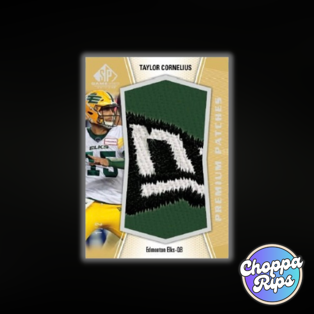 2023 CFL SP Game Used Football (Live Rip’N’Ship)