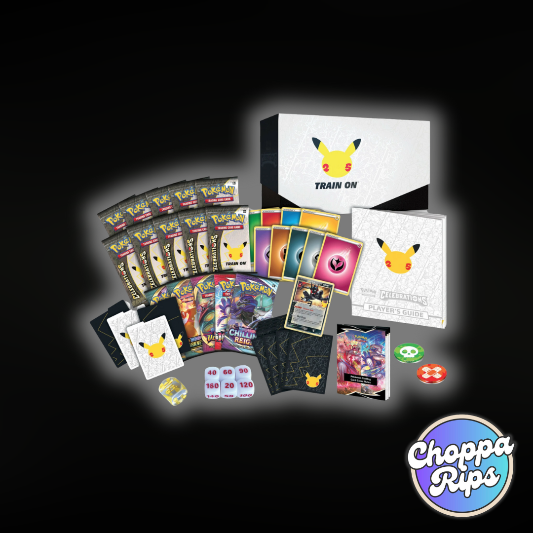 Pokémon Celebrations Elite Trainer Box (Live Rip’N’Ship)
