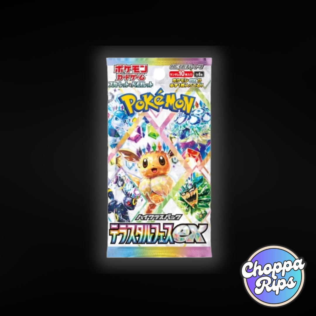 Pokémon Terastal Festival EX Booster Box Japanese (Live Rip’N’Ship)