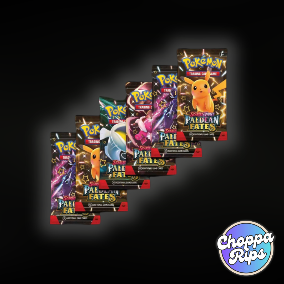 Pokémon Paldean Fates Booster Bundle (Live Rip’N’Ship)