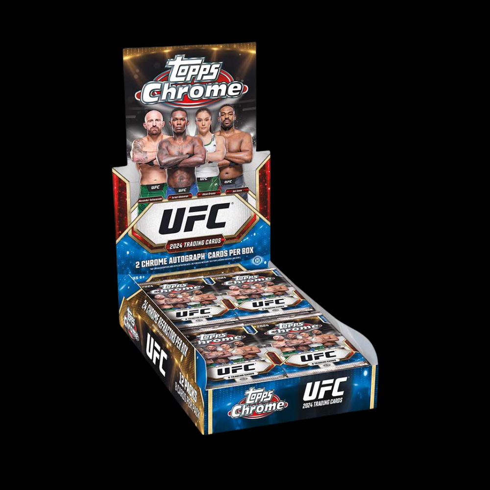 2024 Topps Chrome UFC Hobby Box (Live Rip'N'Ship)