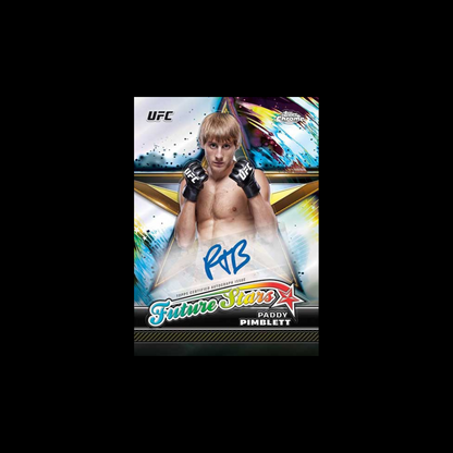 2024 Topps Chrome UFC Hobby Box (Live Rip'N'Ship)