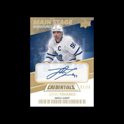 2021-22 Upper Deck Credentials Hockey Hobby Box (Live Rip'N'Ship)