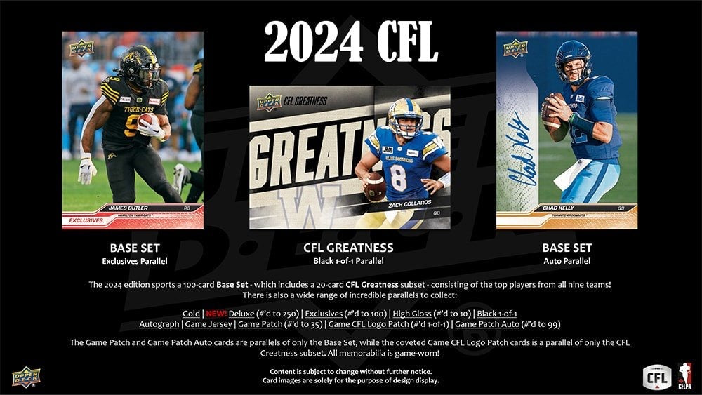 2024 CFL Football (Live Rip’N’Ship)