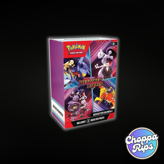 Pokémon Scarlet & Violet Destined Rivals Booster Bundle (Live Rip’N’Ship)