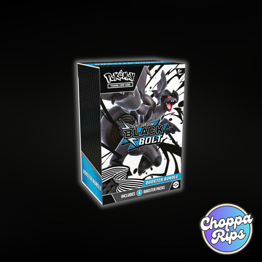 Pokémon Scarlet & Violet Black Bolt Booster Bundle (Live Rip’N’Ship)