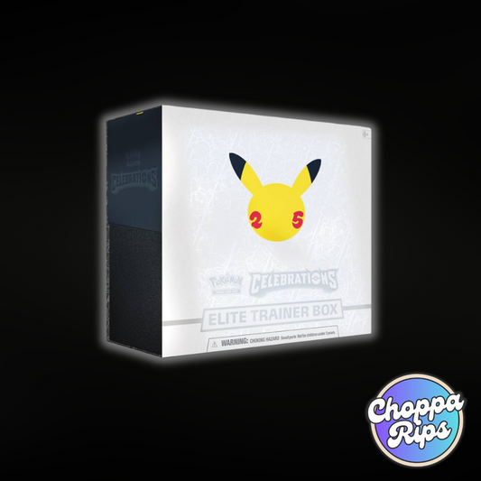 Pokémon Celebrations Elite Trainer Box (Live Rip’N’Ship)