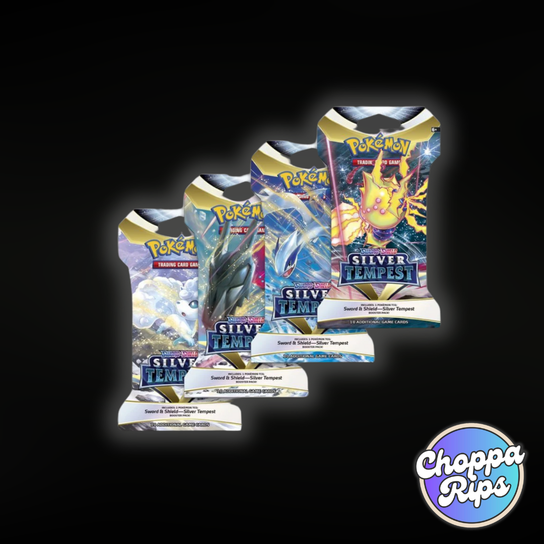 Pokémon Sword & Shield Silver Tempest Sleeved Booster Pack (Live Rip’N’Ship)