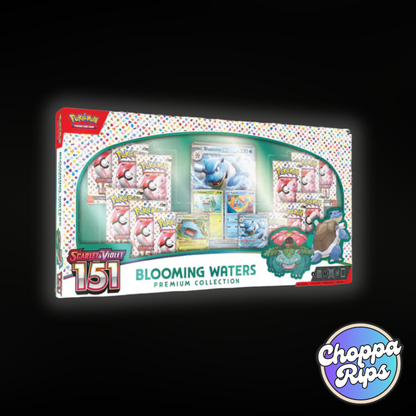 Pokémon 151 Blooming Waters Premium Collection (Live Rip’N’Ship)