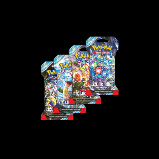 Pokémon Stellar Crown Sleeved Booster Pack (Live Rip'N'Ship)
