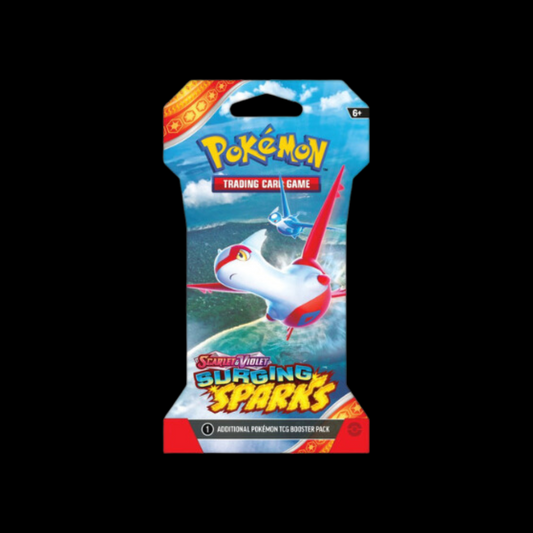 Pokémon Surging Sparks Sleeved Booster Pack (Live Rip'N'Ship)