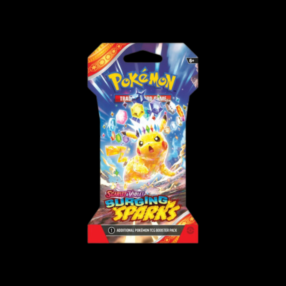 Pokémon Surging Sparks Sleeved Booster Pack (Live Rip'N'Ship)